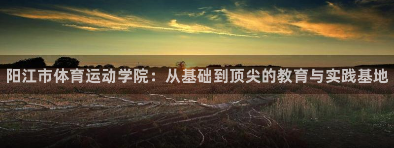 3377体育官方正版app娱乐平台：阳江市体育运动学