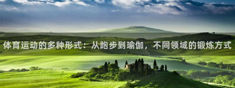  3377体育：体育运动的多种形式：从跑步到瑜伽，不同领域的锻